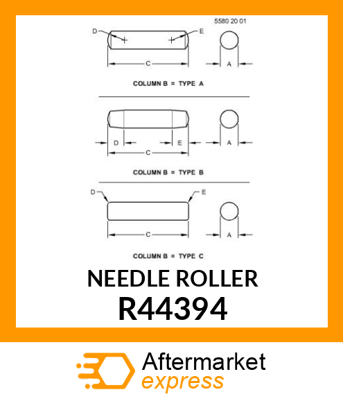 ROLLER,BEARING R44394