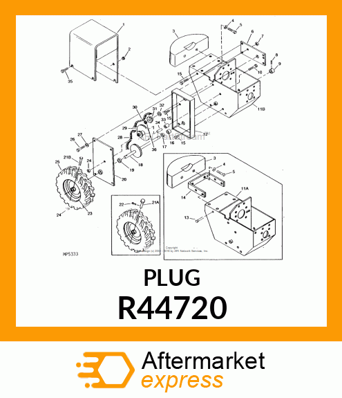 PLUG,BUTTON R44720