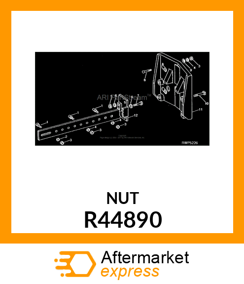 NUT,SPEED R44890