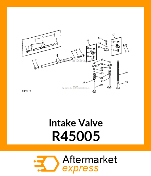 Intake Valve R45005