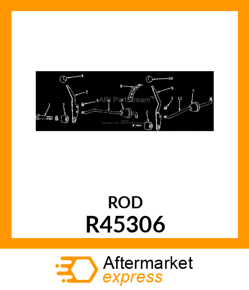 ROD SEL CONTROL OPERATING,LOWER R45306