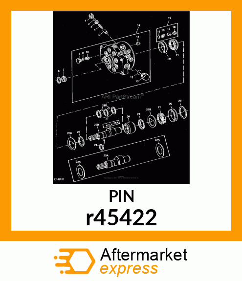 ROLLER, BEARING r45422