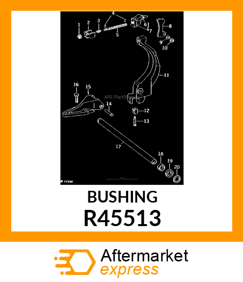 BUSHING .003 OVERSIZE R45513