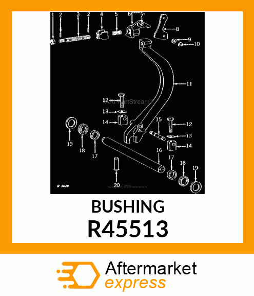 BUSHING .003 OVERSIZE R45513