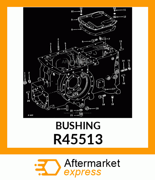 BUSHING .003 OVERSIZE R45513