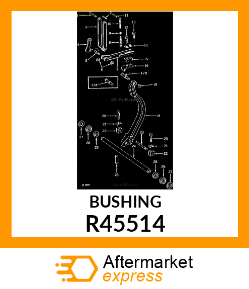 BUSHING .006 OVERSIZE R45514