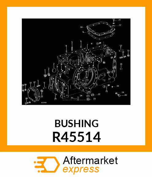 BUSHING .006 OVERSIZE R45514