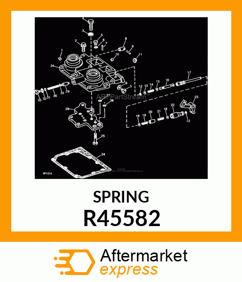 SPRING R45582