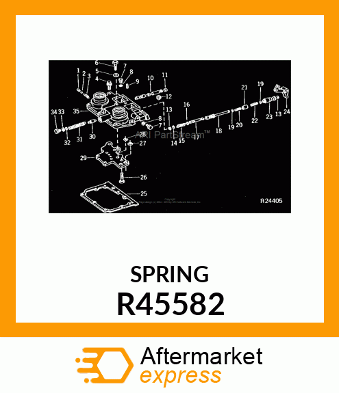 SPRING R45582