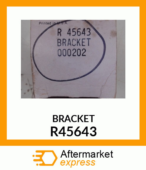 BRACKET,CIRCUIT BREAKER R45643