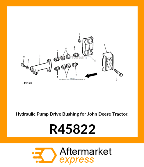 BUSHING (AR34098, Package 24) R45822