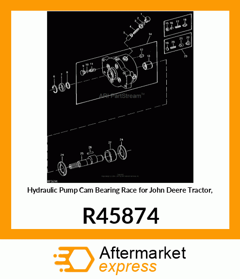 BEARING RACE R45874