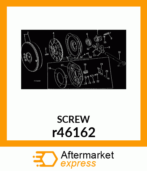 SCREW, SPECIAL CAP r46162