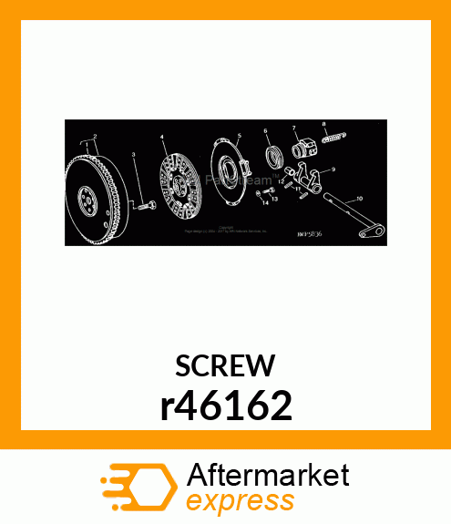 SCREW, SPECIAL CAP r46162