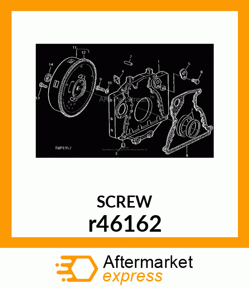 SCREW, SPECIAL CAP r46162