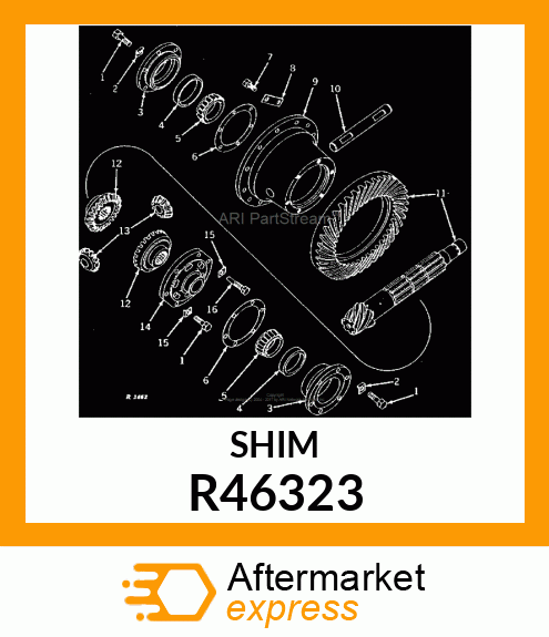 SHIM,.003 STEEL R46323