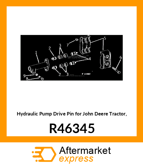 SCREW,SPECIAL PUMP DRIVE R46345