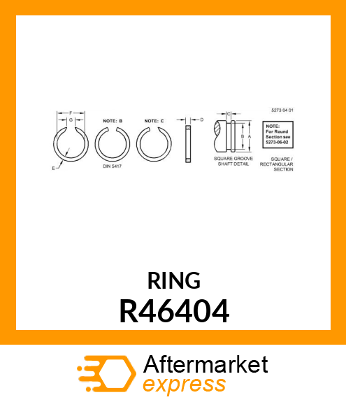 RING,SNAP R46404