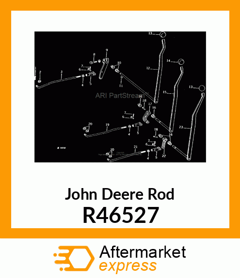 ROD,SELECTIVE CONTROL VALVE LEVER R46527