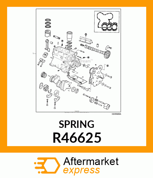 SPRING R46625