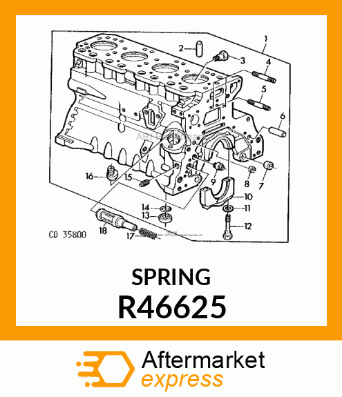 SPRING R46625