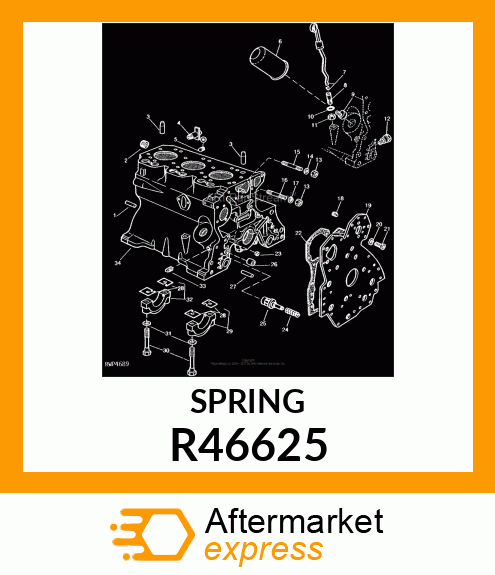 SPRING R46625