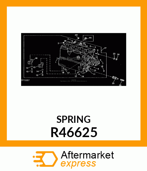 SPRING R46625