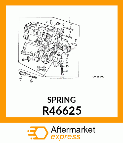 SPRING R46625