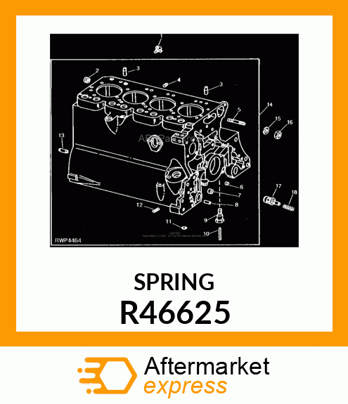 SPRING R46625