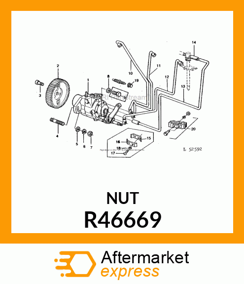 NUT R46669