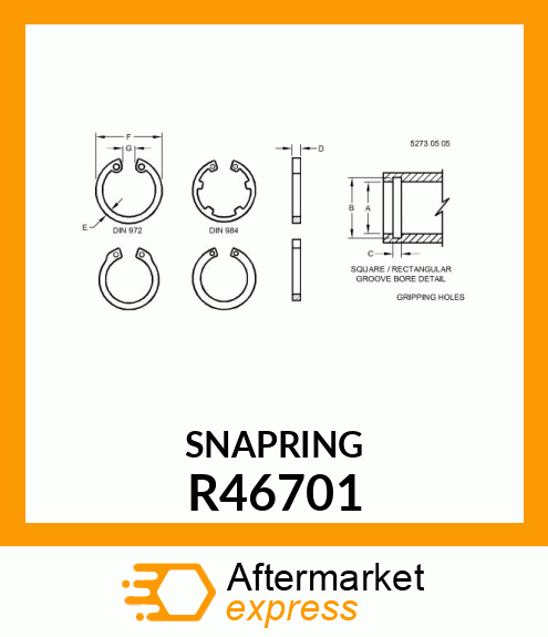 RING,RETAINING R46701