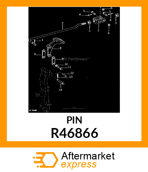 PIN,SPECIAL HEADED R46866