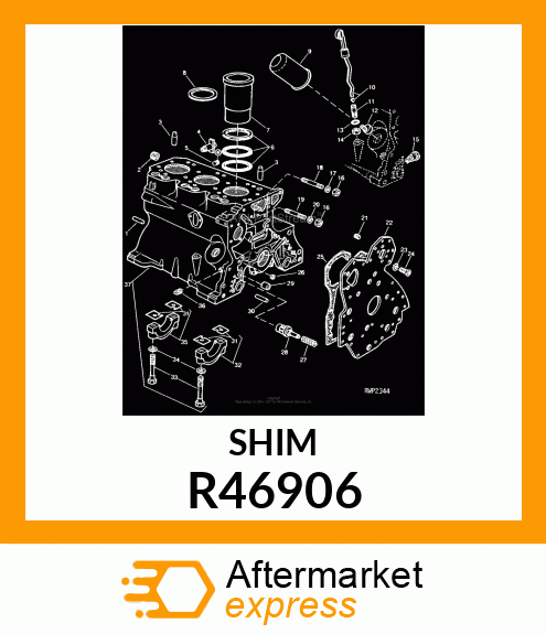 SHIM,.0040 STEEL R46906