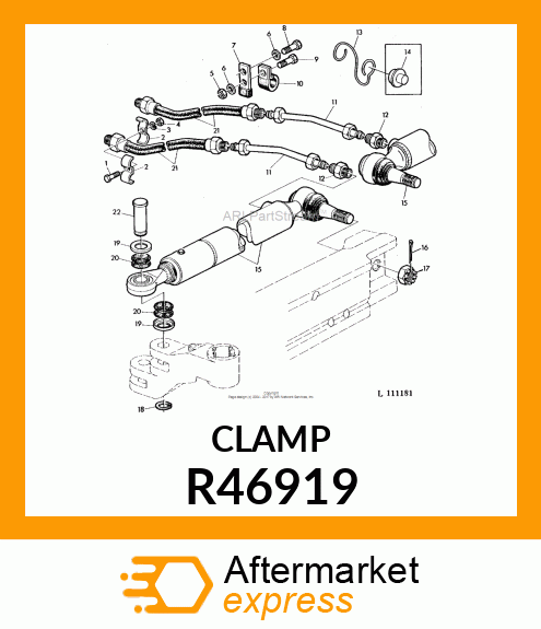 CLAMP,HALF R46919