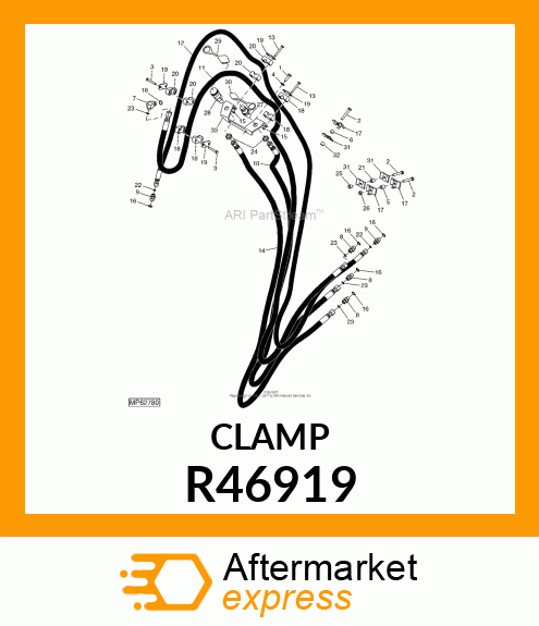 CLAMP,HALF R46919