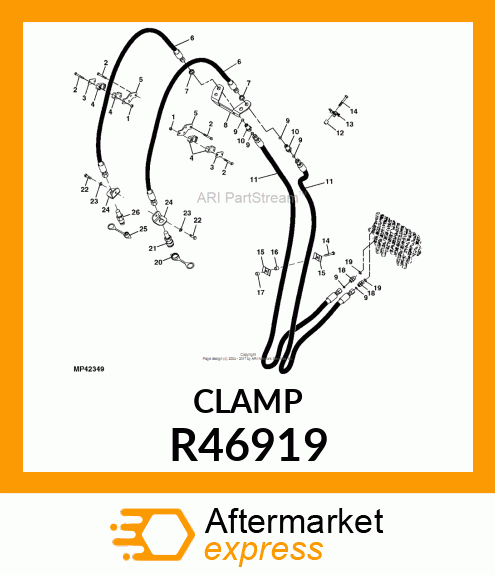 CLAMP,HALF R46919