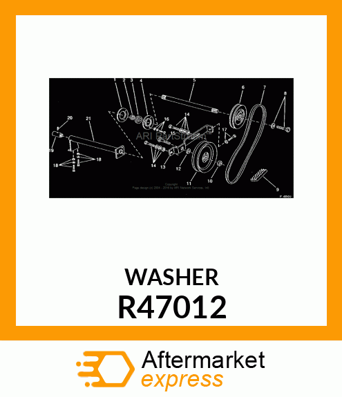 WASHER, SPECIAL R47012