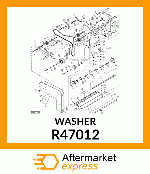 WASHER, SPECIAL R47012