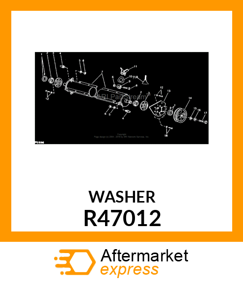 WASHER, SPECIAL R47012