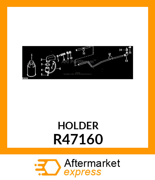 HOLDER,SPRAY NOZZLE R47160