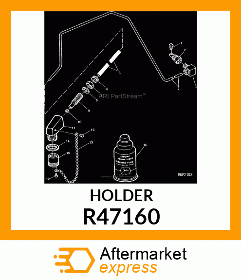 HOLDER,SPRAY NOZZLE R47160