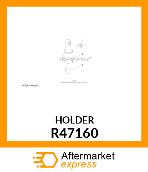 HOLDER,SPRAY NOZZLE R47160