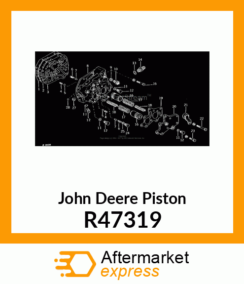 PISTON, ACCUMULATOR R47319