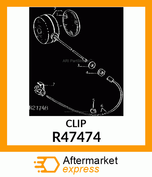 CLIP, WIRING R47474