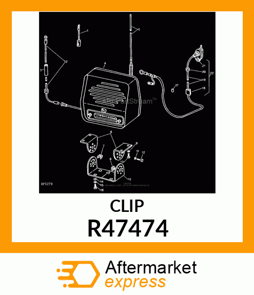 CLIP, WIRING R47474