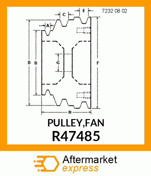 PULLEY,FAN R47485