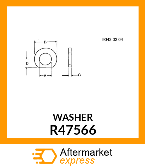WASHER R47566