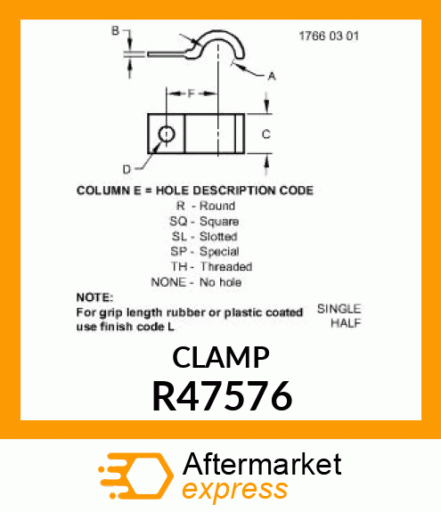 CLAMP R47576