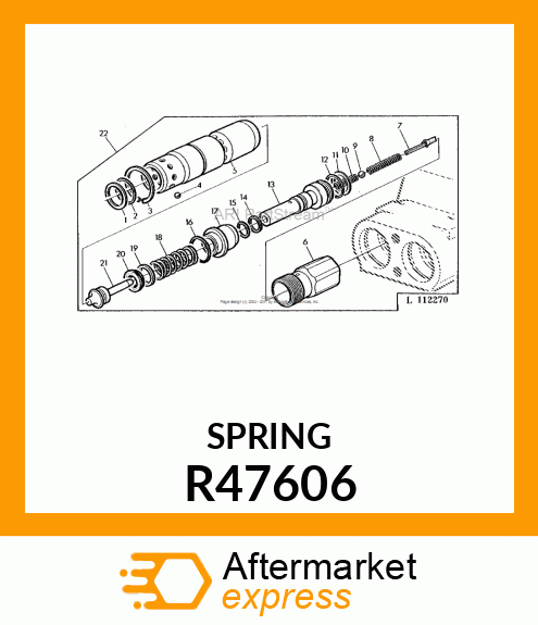 SPRING R47606