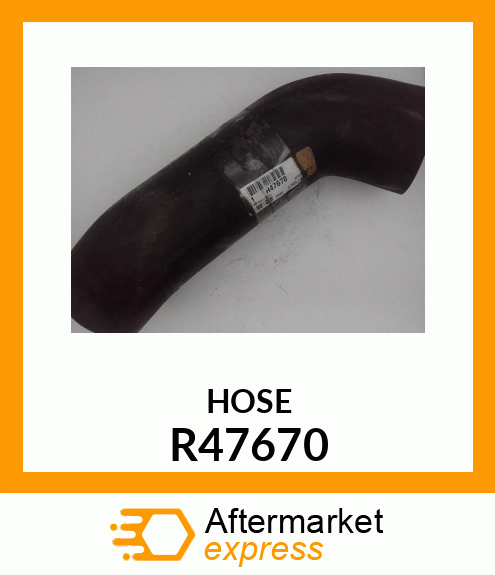 HOSE AIR INTAKE FRONT R47670